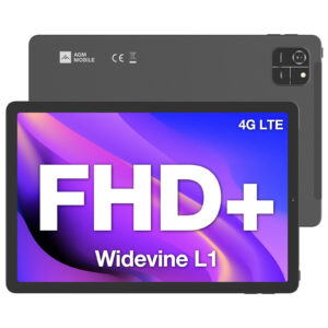 AGM PAD T1｜Featherweight｜11″FHD+｜T606 Octa-Core Processor｜4G Dual SIM｜Android 14｜7000 mAh Battery